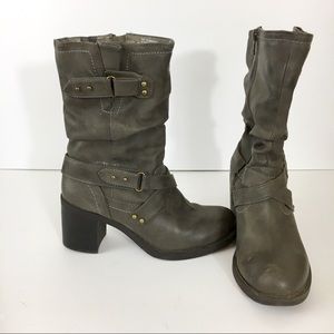 White mountain quad boots gray